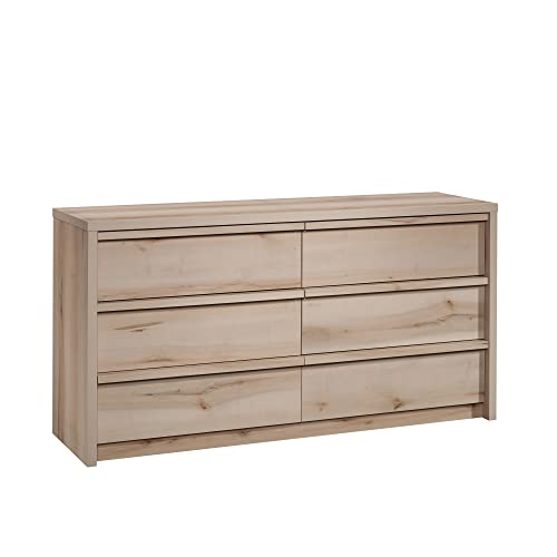 Sauder Sauder Harvey Park 6 Drawer Dresser for Bedroom Wooden Dressers — Build quality and design details up close