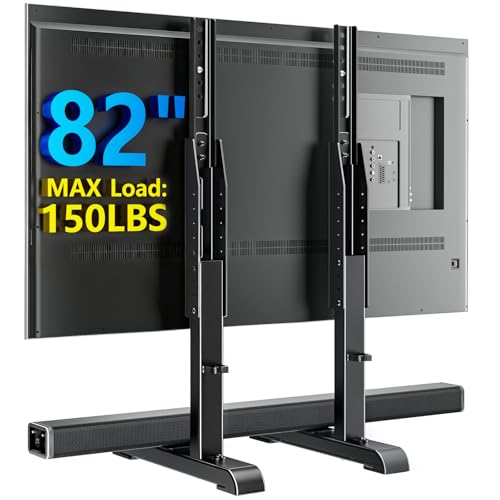 AX WABER AX WABER Universal TV Stand, Table Top TV Stand Base Wobble R — Build quality and design details up close