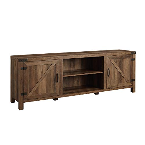 Walker Edison Walker Edison Georgetown Modern Farmhouse Double Barn Do — Design and materials in detail