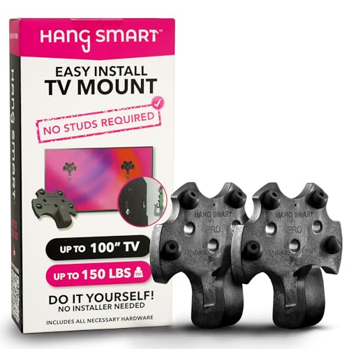 Hang Smart TV HangSmart TV Wall Mount NO Stud - Original & Patented E — Key features at a glance