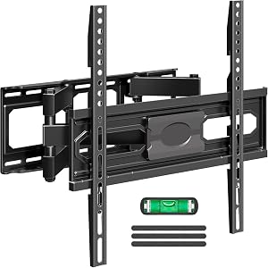 EconoMe TV Wall Mount for Most 32-65 inch Flat Screen/LED/4K TVs, TV Mount with Swivel and