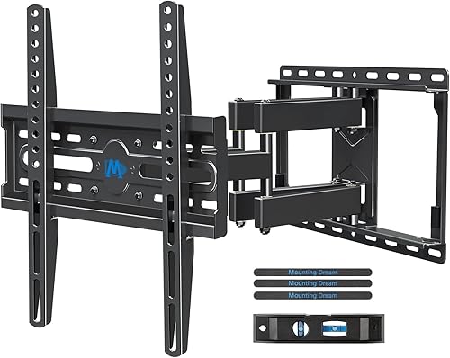 Mounting Dream TV Wall Mount for 32-65 Inch Television,Mount with Swiv — Build quality and design details up close