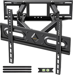 IWORKBOARD 50 55 65 inch Full Motion TV Wall Mount for 32-70 inch TV Bracket, Dual articul