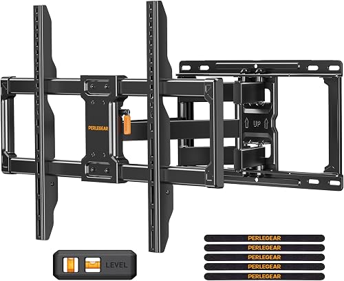 Perlegear Full Motion TV Wall Mount, Heavy Duty TV Mount for 42 55 65 — Side-by-side comparison of top picks in this category