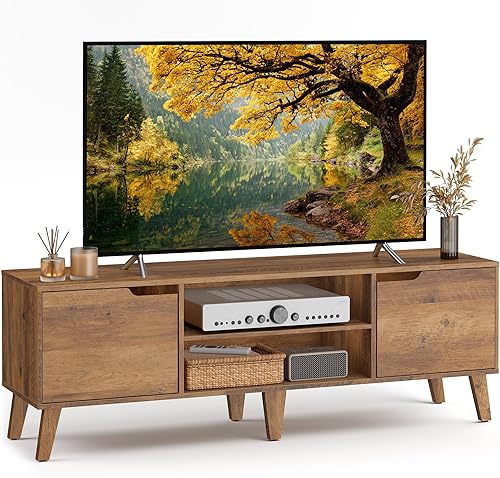 VASAGLE TV Stand for 65-Inch TVs, Entertainment Center with Adjustable — Side-by-side comparison of top picks in this category